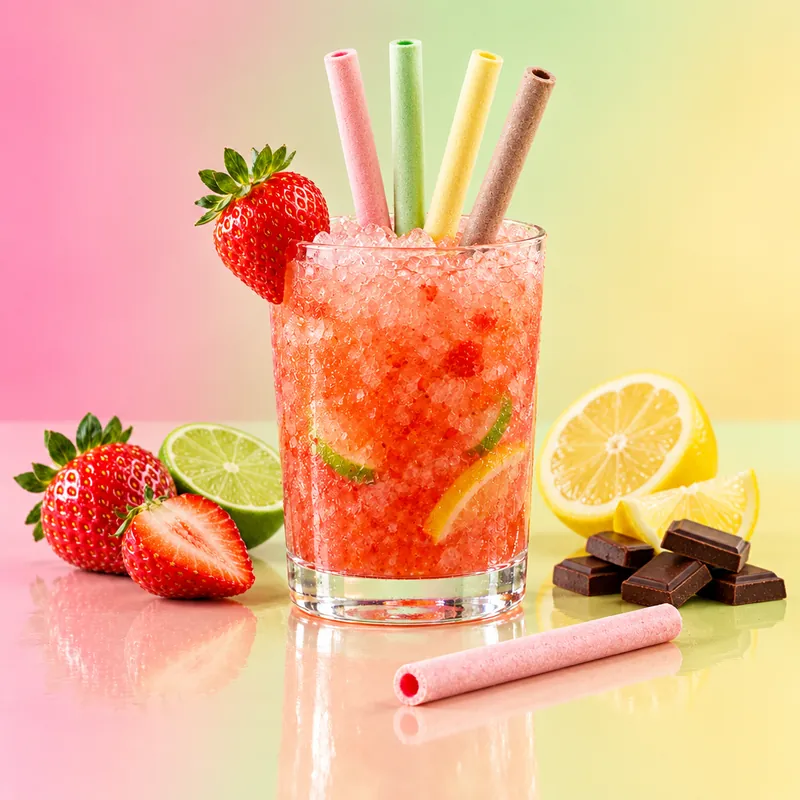 Cannuccia SORBOS gusto Mix nel suo drink